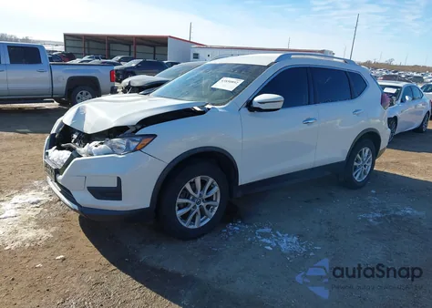 2019 Nissan Rogue Sv z USA, uszkodzony, nr VIN KNMAT2MVXKP516650